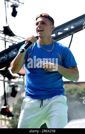 Mailand, Italien. 11. Juni 2023. Mailand, Party wie ein Deejay, Arcodella Pace. Pictured Rhove Credit: Unabhängige Fotoagentur/Alamy Live News Stockfoto