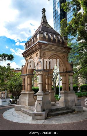 Frazer Memorial Fountain, Hyde Park, Central Business District, Sydney, New South Wales, Australien Stockfoto