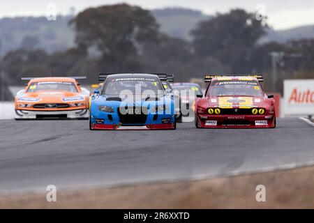 Winton, Australien, 11. Juni 2023. National Sports Sedans Series-Rennen 2 bei der Shannons SpeedSeries 2023 - Runde 4 auf dem Winton Motor Raceway am 11. Juni 2023 in Winton, Australien. Kredit: Santanu Banik/Speed Media/Alamy Live News Stockfoto