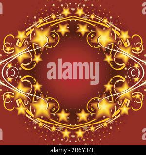 weihnachten kann diese Illustration als Designerarbeit nützlich sein Stock Vektor