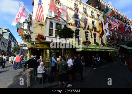 Oliver St. John Gogarty Bar & Restaurant in Temple Bar, Dublin, Irland. Stockfoto