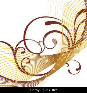 weihnachtshintergrund. Diese Abbildung kann als Designerarbeit nützlich sein Stock Vektor