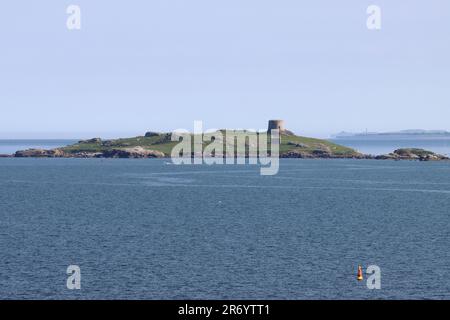 Dalky Island, vor der Küste von Dun Laoghaire, in der Nähe von Dublin, Irland Stockfoto