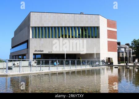 DLR Lexicon, Dun Laoghaire, in der Nähe von Dublin, Irland Stockfoto