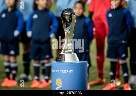 La Plata, Argentinien. 11. Juni 2023. Details eines Leiters des Finalspiels der FIFA U-20 Fußball-Weltmeisterschaft Argentinien 2023 zwischen Italien und Uruguay im Estadio La Plata. (Foto: Manuel Cortina/SOPA Images/Sipa USA) Guthaben: SIPA USA/Alamy Live News Stockfoto