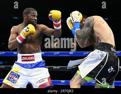 SUNRISE FL - 11. JUNI: Floyd Mayweather gegen John Gotti III in der FLA Live Arena am 11. Juni 2023 in Sunrise, Florida. Kredit: mpi04/MediaPunch Stockfoto