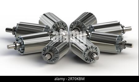 Rotor für Elektromotor Stockfoto