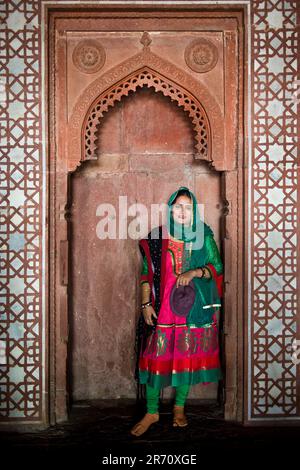 Die Jami-Mashid-Moschee. fatehpur sikri. uttar pradesh. Indien Stockfoto