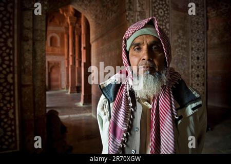 Die Jami-Mashid-Moschee. fatehpur sikri. uttar pradesh. Indien Stockfoto