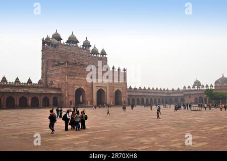 Die Jami-Mashid-Moschee. fatehpur sikri. uttar pradesh. Indien Stockfoto