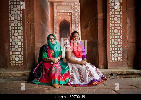 Die Jami-Mashid-Moschee. fatehpur sikri. uttar pradesh. Indien Stockfoto