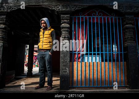 Nepal. Patan. Das tägliche Leben Stockfoto