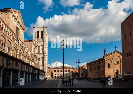 Italien. Emilia Romagna. Ferrara. Duomo di San Giorgio Stockfoto