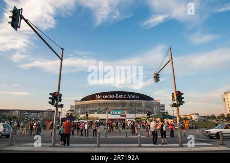 Deutschland. Berlin. Mercedes-Benz-Arena Stockfoto