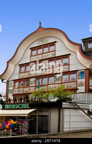 Bazar Hersche, Appenzell, Schweiz Stockfoto