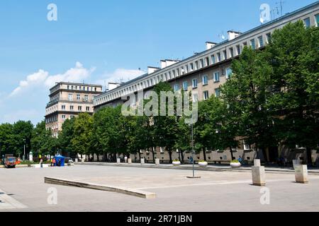 Polen, Krakau, Nowa Huta Bereich Stockfoto