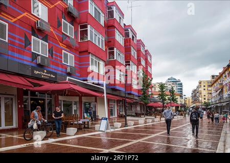 Albanien. Tirana. Das tägliche Leben Stockfoto