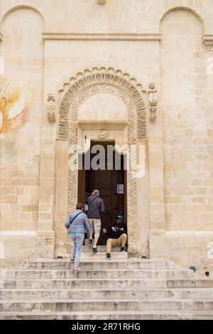 Italien. Matera. Madonna della Bruna und Sant'Eustachio Kirche Stockfoto