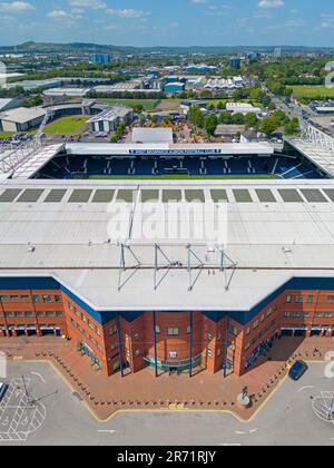 Birmingham, Großbritannien. Hawthorns Stadium, West Bromwich Albion Football Club, Luftbild. 26. Mai 2023 Stockfoto