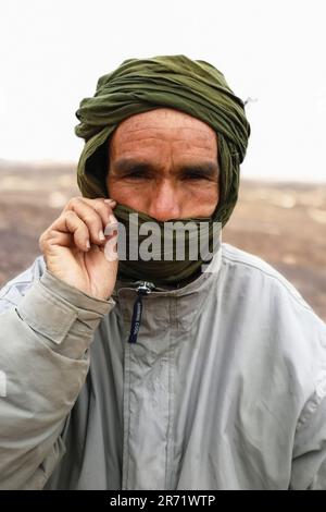 Porträt. Die Trauer von taouz. Marokko Stockfoto