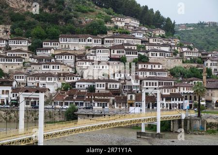 Albanien. Berat. Querformat Stockfoto