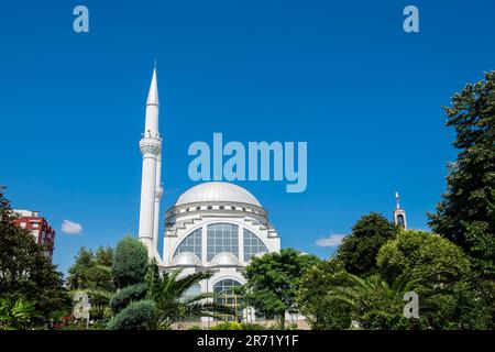 Albanien. Shkoder. Lokale Moschee Stockfoto