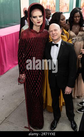 12. Juni 2023, New York, New York, USA: Jordan Roth und Richie Jackson nehmen an den jährlichen Tony Awards 76. im United Palace Theatre Teil (Kreditbild: © Lev Radin/Pacific Press via ZUMA Press Wire), NUR REDAKTIONELLE VERWENDUNG! Nicht für den kommerziellen GEBRAUCH! Stockfoto