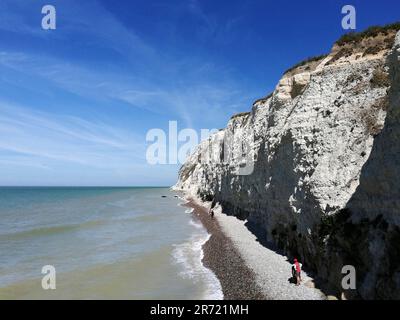 Frankreich. Cote d'Opale. Cap Blanc Nez Stockfoto