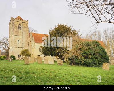 Mittelalterliche Abteikirche St. Peter und St. Paul oder Dorchester Abbey, Oxfordshire Stockfoto