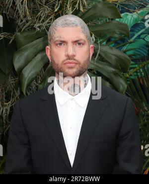 11. Juni 2023, New York City, New York, USA: Regisseur JAMIE LLOYD auf dem roten Teppich erscheint bei den alljährlichen Tony Awards 76. im United Palace Theatre. (Kreditbild: © Nancy Kaszerman/ZUMA Press Wire) NUR REDAKTIONELLE VERWENDUNG! Nicht für den kommerziellen GEBRAUCH! Stockfoto