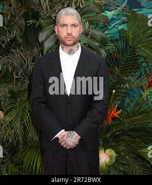 11. Juni 2023, New York City, New York, USA: Regisseur JAMIE LLOYD auf dem roten Teppich erscheint bei den alljährlichen Tony Awards 76. im United Palace Theatre. (Kreditbild: © Nancy Kaszerman/ZUMA Press Wire) NUR REDAKTIONELLE VERWENDUNG! Nicht für den kommerziellen GEBRAUCH! Stockfoto