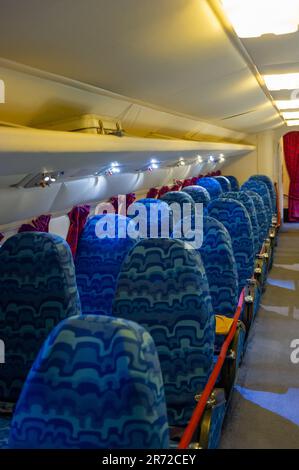 Rekonstruktion des DH Comet 106 1A im De Havilland Aircraft Museum, Colney, Hertfordshire Stockfoto