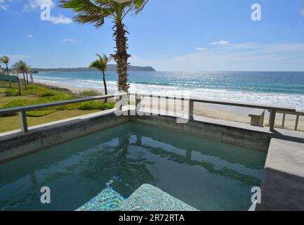 Das luxuriöse Conrad Punta de Mita Resort, Nayarit MX Stockfoto