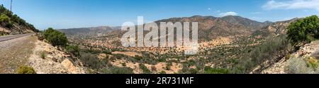 Tolle Landschaft in der Nähe des Paradise Valley in der Region Agadir, Marokko Stockfoto