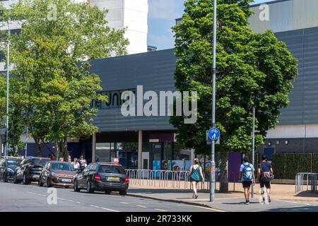 Die Union (Studentengewerkschaft) an der University of Portsmouth, Hampshire, England, Großbritannien Stockfoto