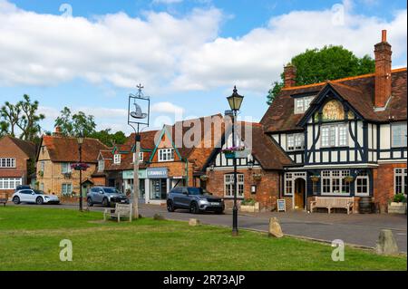 The Village Green in Chalfont St Giles, Buckinghamshire, England Stockfoto