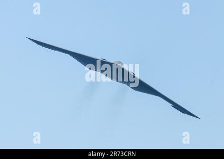 Der unglaubliche Spirit Bomber. Stockfoto