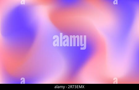 Abstrakter Hintergrundvektor für verschwommenes Verlaufsgitter. Moderne, glatte Designvorlage mit Pastellfarben. Geeignet für Poster, Landing-Page, Hintergrundbilder Stock Vektor
