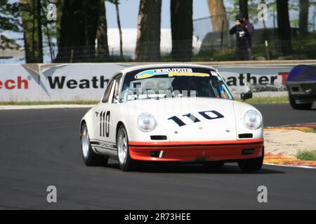 SVRA (Sportcar Vintage Racing Association) Vintage Festival Weekend 2023 auf der Road America Sports Car Course in Elkhart Lake, Wisconsin, USA Stockfoto