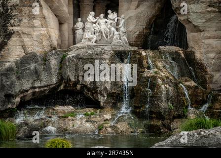 Detail des Apollos Bad Grove in den Gärten von Versailles Stockfoto