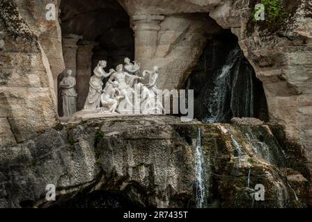 Detail des Apollos Bad Grove in den Gärten von Versailles Stockfoto