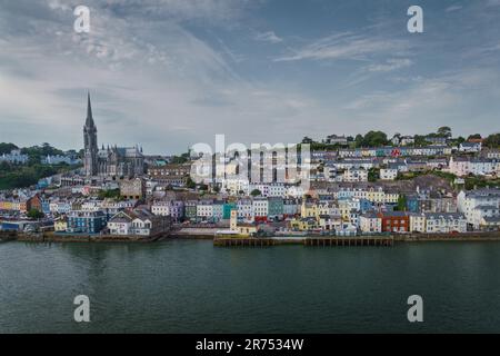 Panoramablick auf Cobh - Irland Stockfoto