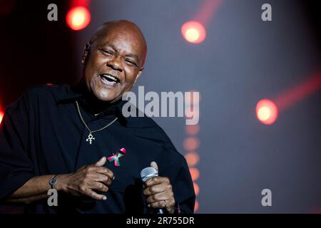 Mario Ramsamy tritt am 12. Juni 2023 auf der Psychodon 2023 Party im l' Olympia in Paris auf. Foto: Nasser Berzane/ABACAPRESS.COM Stockfoto