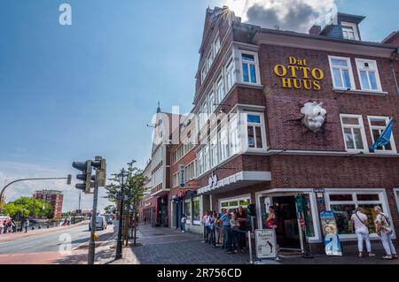 Emden, Otto-Huus, zeigt die Karriere des Komikers Otto Waalkes in Ostfriesland, Niedersachsen, Deutschland Stockfoto