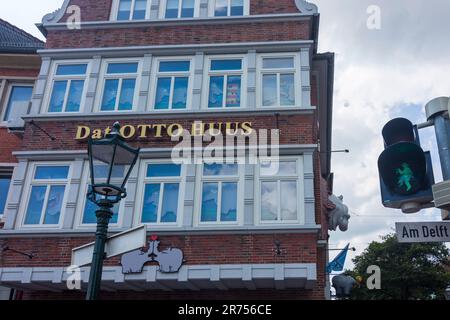 Emden, Otto-Huus, zeigt die Karriere des Komikers Otto Waalkes in Ostfriesland, Niedersachsen, Deutschland Stockfoto