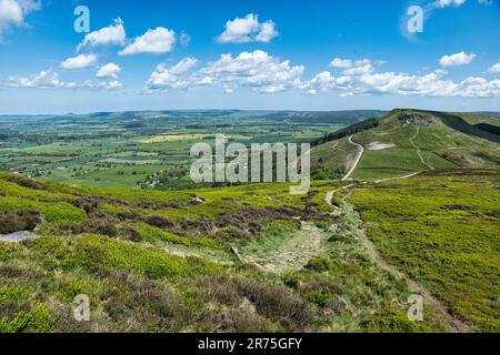 Blick von der Carlton Bank, North York Moors Stockfoto