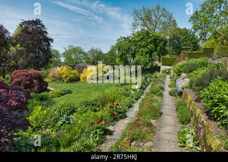 Die Gärten des Mount Grace Manor House Stockfoto