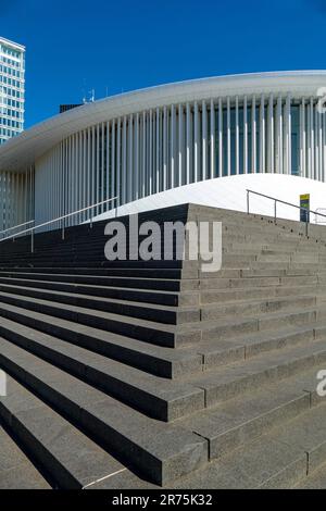 Neue Philharmonie auf dem Europaplatz, Kirchberg, Luxemburg-Stadt, Benelux, Benelux-Länder, Luxemburg Stockfoto