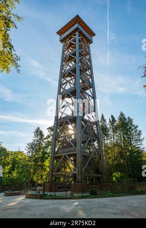 Goetheturm im Stadtwald Sachsenhausen, Frankfurt am Main, Hessen Stockfoto