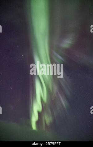 Finnland, Lappland, Nordlichter, aurora borealis Stockfoto